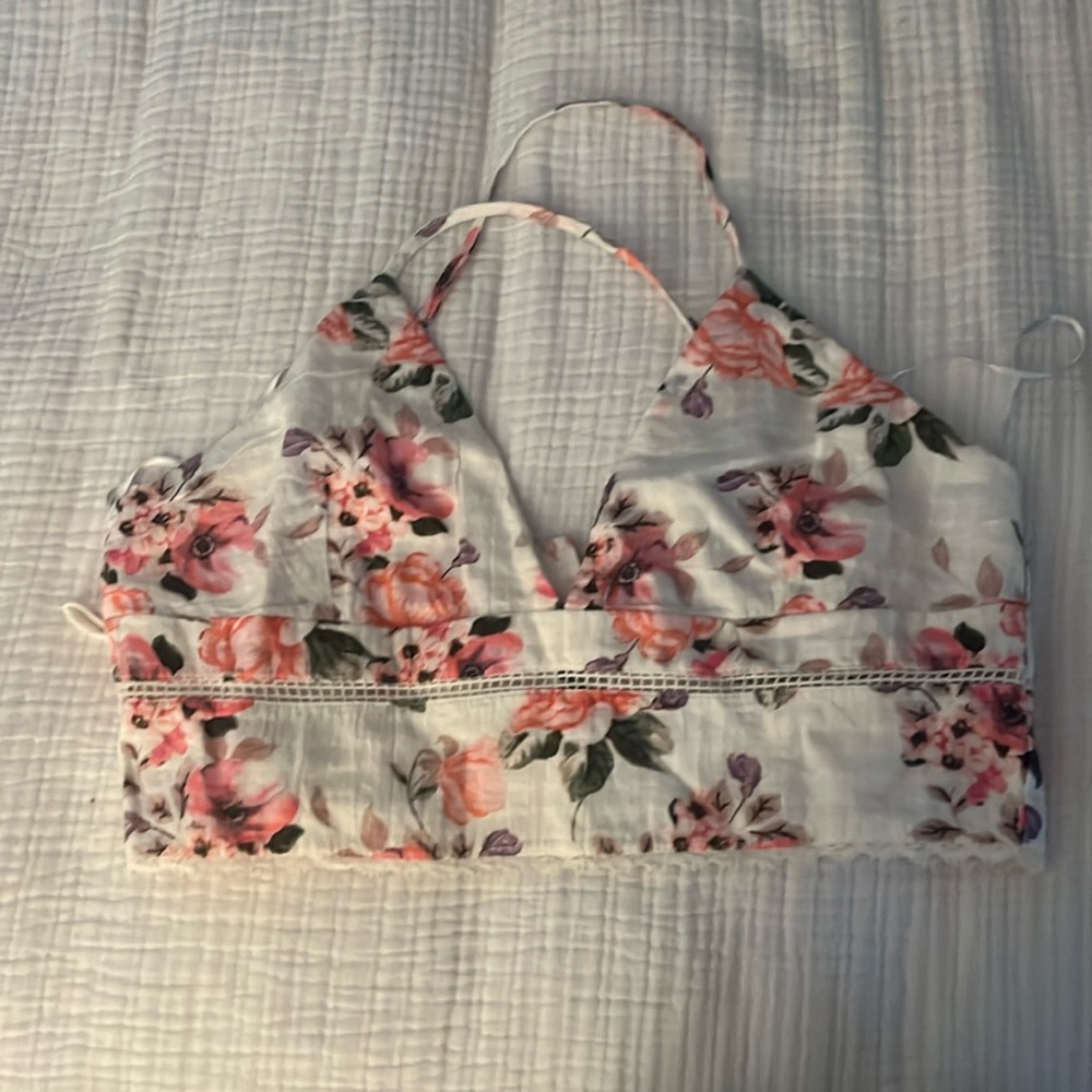 Cute cropped top Zara